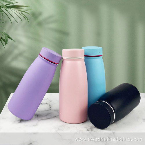 300ml Stainless Steel Solid Color Vacuum Water Bottle